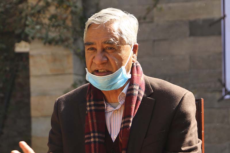 Former PM Deuba to maintain silence on HoR dissolution case